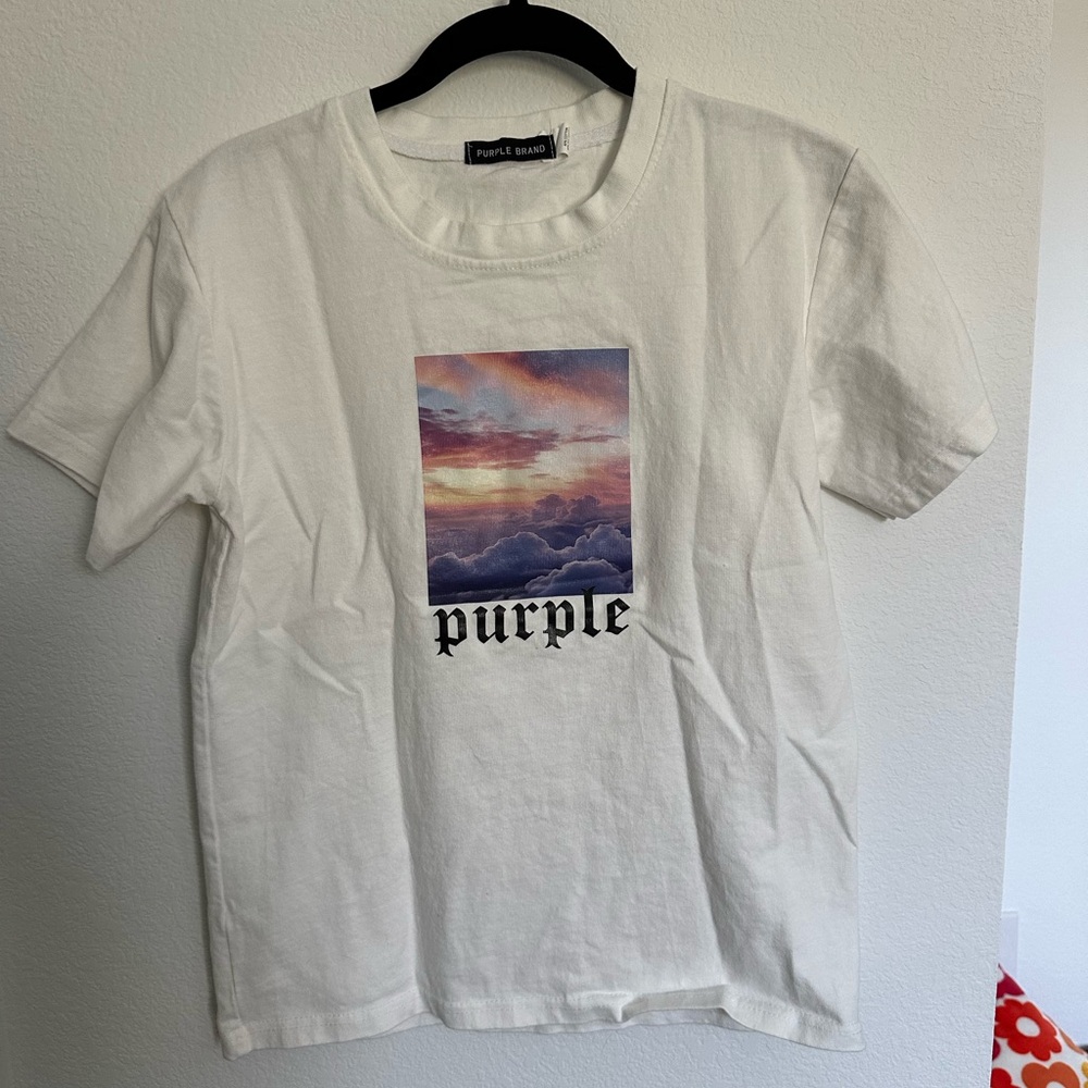 Rare purple brand tshirt